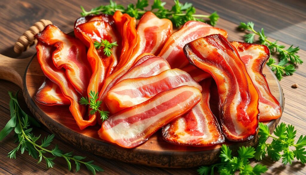 Halal alternatives to bacon