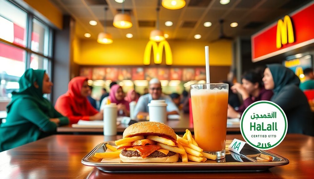 mcdonald s halal dining options