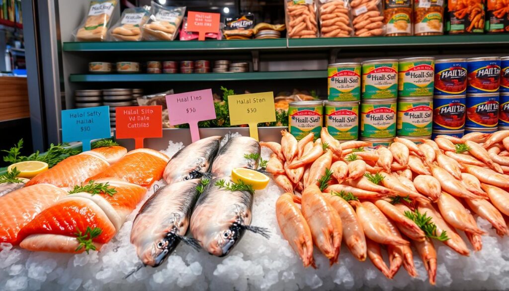 processed seafood halal