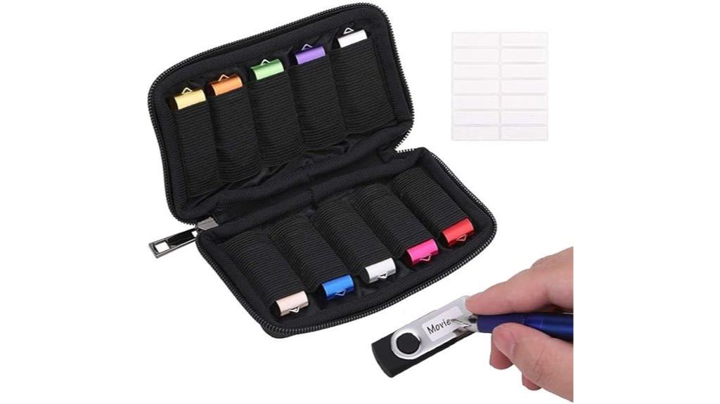 10 slot usb organizer case