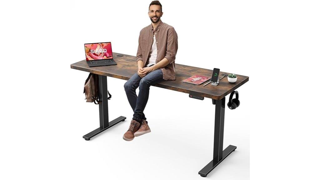 adjustable electric standing desk
