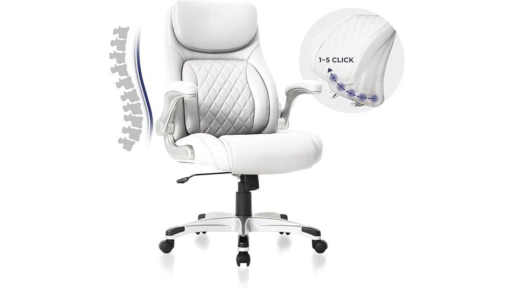 adjustable lumbar support chair