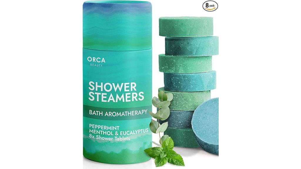 aromatherapy relaxation shower steamers