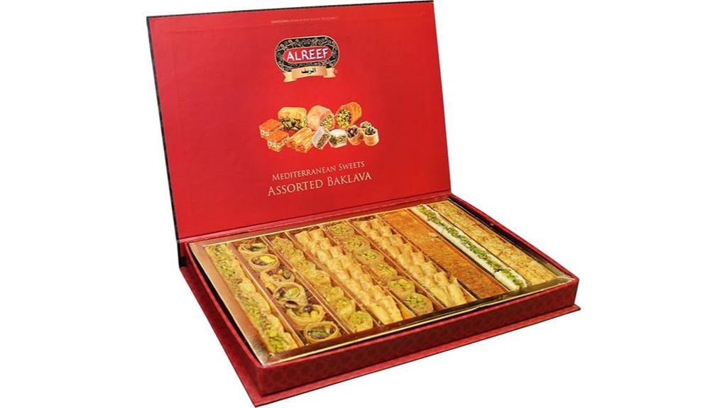 assorted mediterranean baklava pack