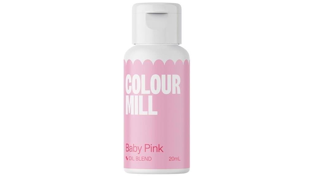 baby pink food coloring