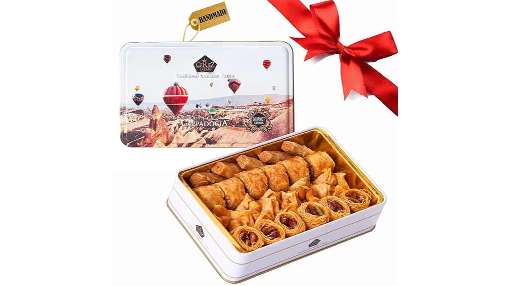 baklava pastry gift box