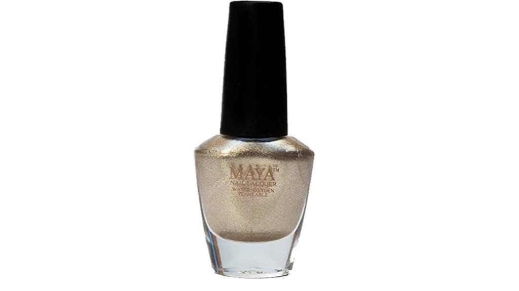 breathable gold digger nail polish