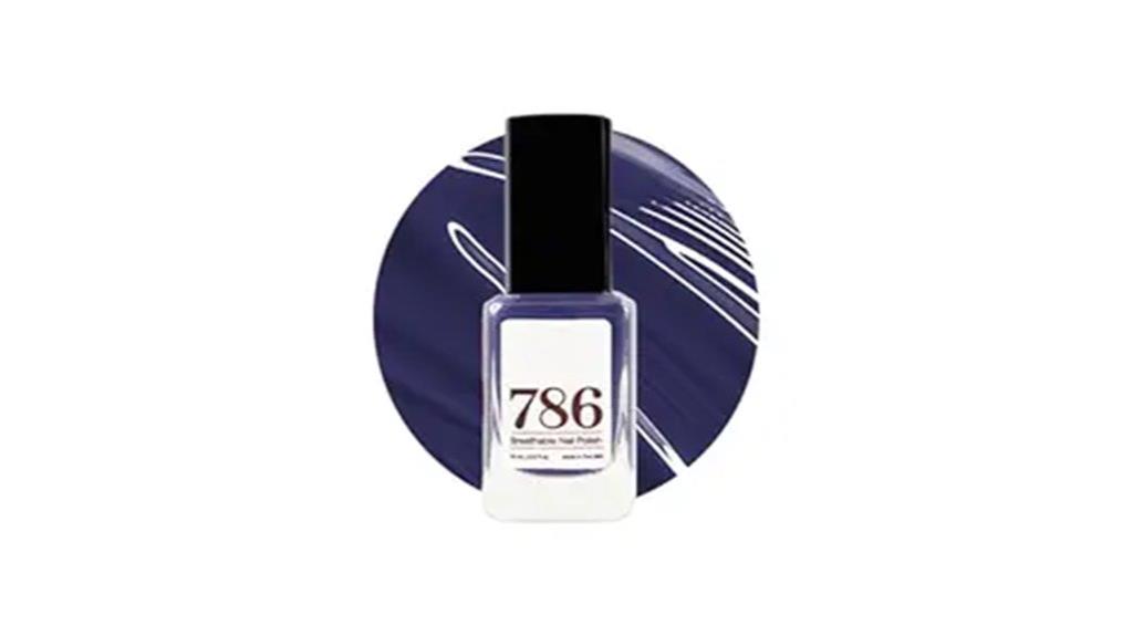 breathable nail polish formula