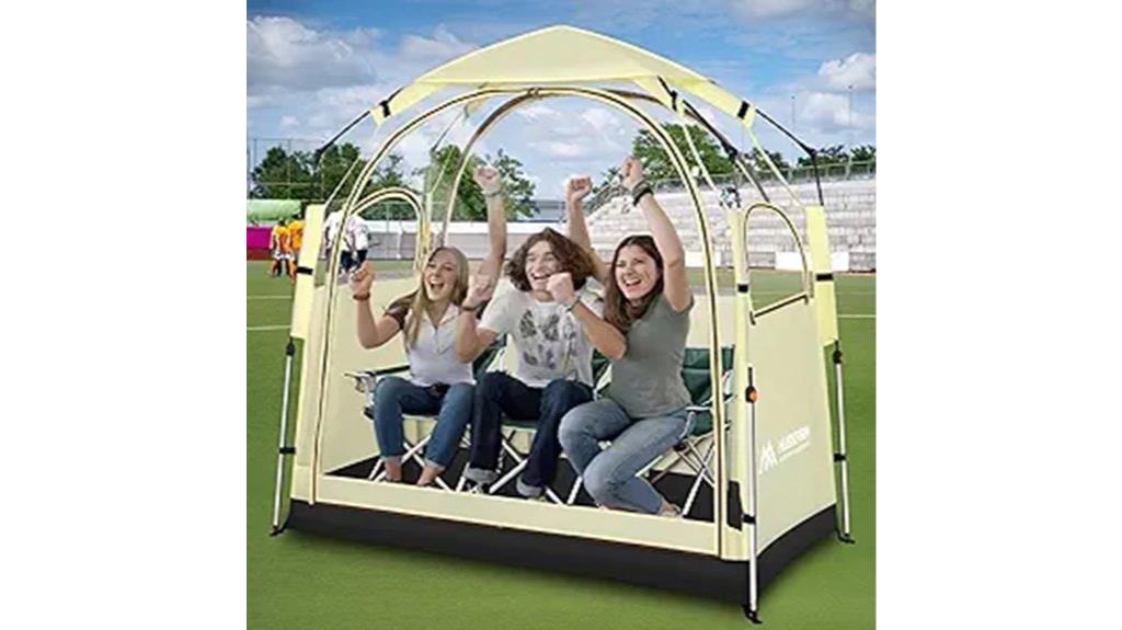 clear outdoor event shelter