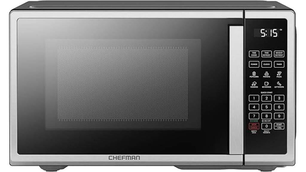 compact 900 watt microwave