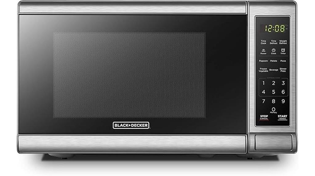 compact digital microwave oven