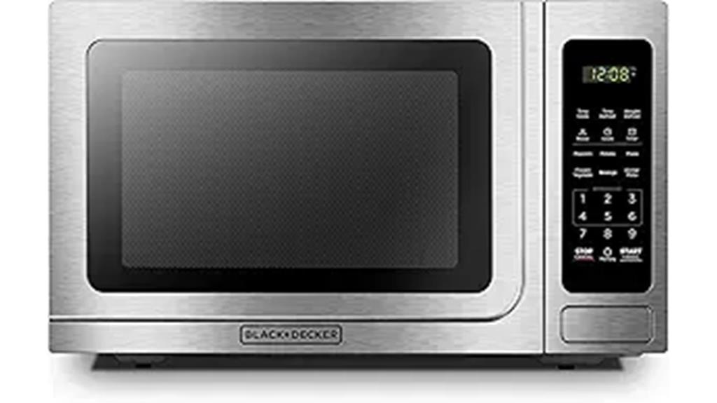 compact digital microwave oven