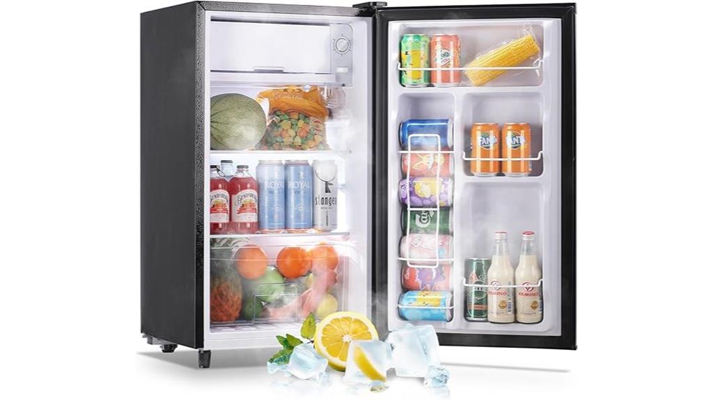 compact single door fridge