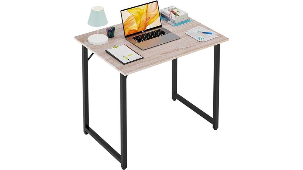 compact study writing desk