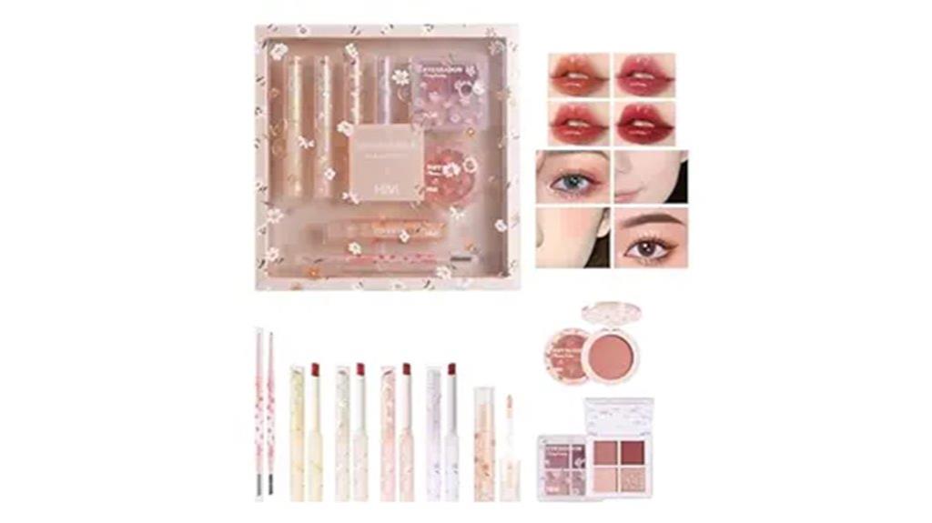 complete makeup set included