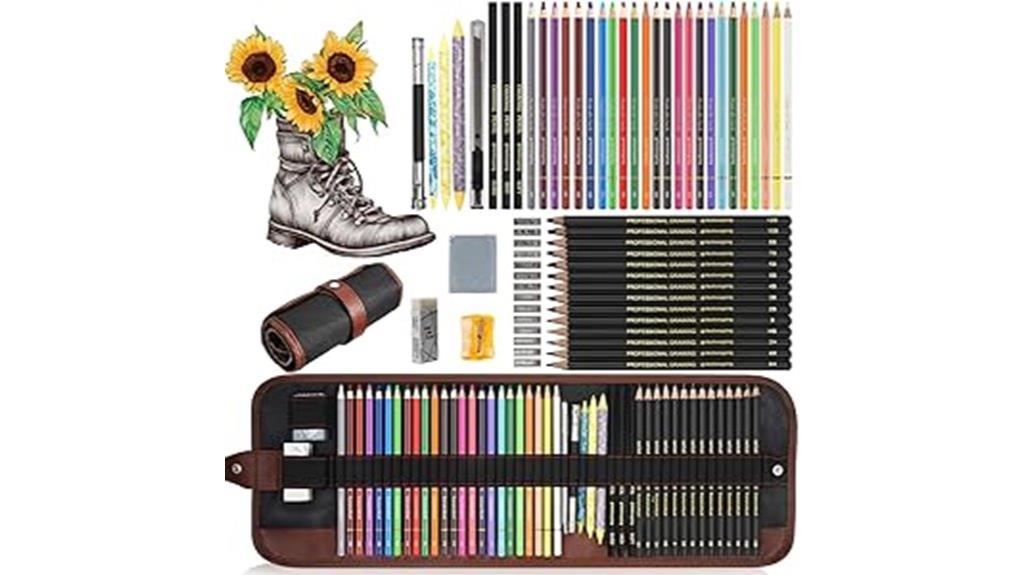 comprehensive art pencil set