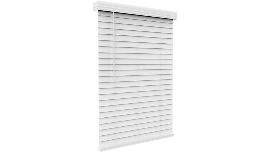 cordless faux wood blinds