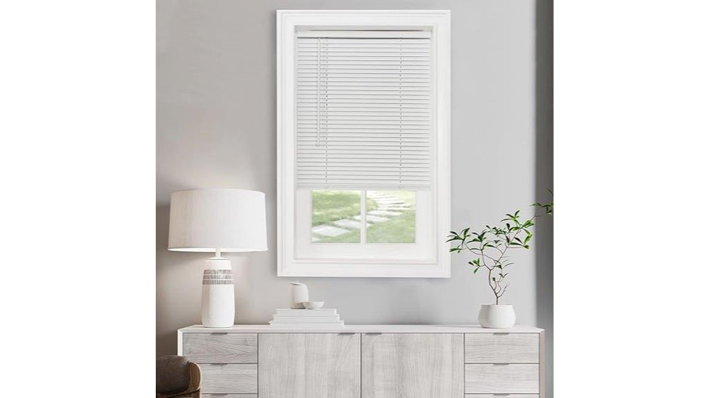 cordless pearl white blinds