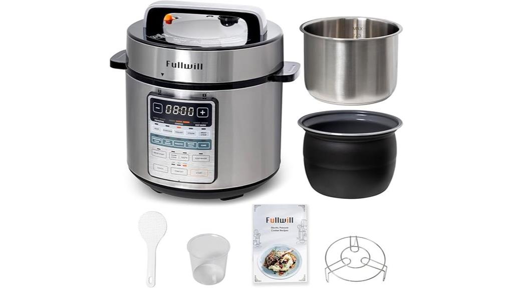 dual pot electric cooker