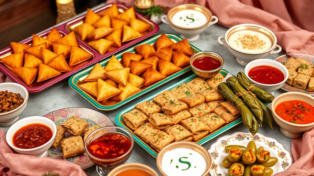 eid festive snack selection