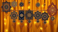 eid greeting wall hangings