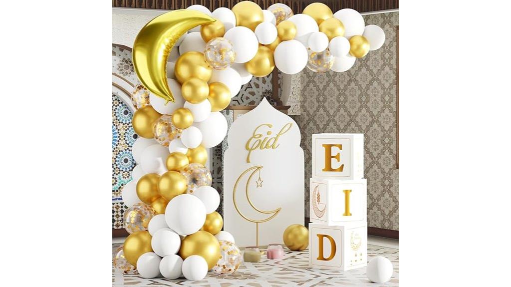 eid mubarak balloon arch