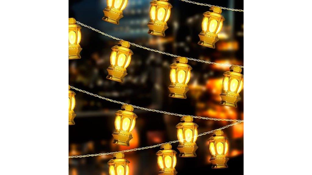 eid ramadan lantern string lights