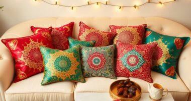 eid themed decorative cushions collection