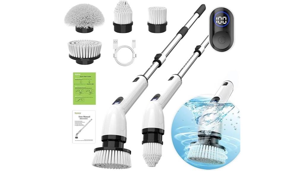 electric bathroom cleaning tool