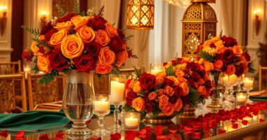 elegant eid centerpiece ideas