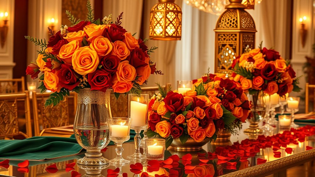 elegant eid centerpiece ideas