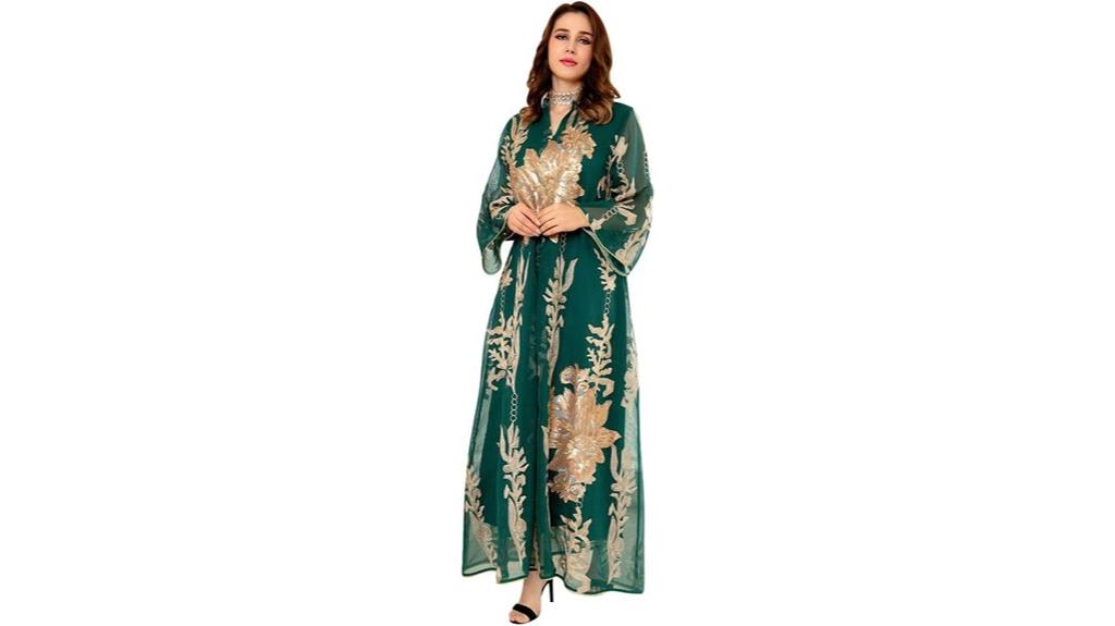 elegant embroidered women s abayas