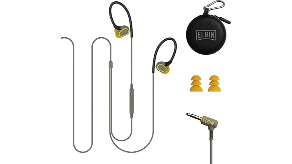 elgin rumble wired earplugs