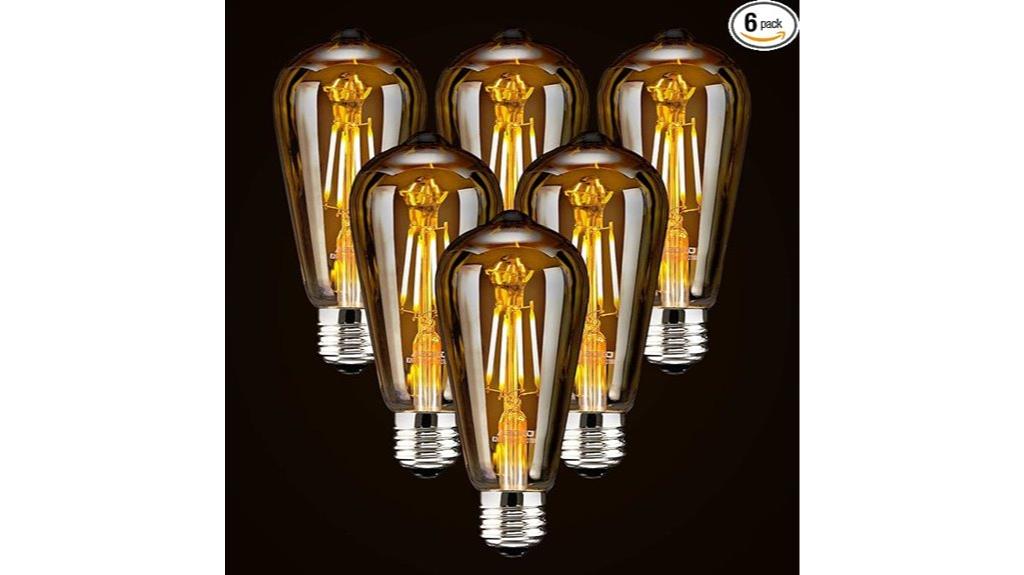 energy efficient dimmable light bulbs