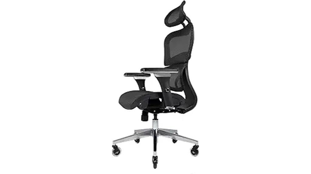 ergonomic black office chair