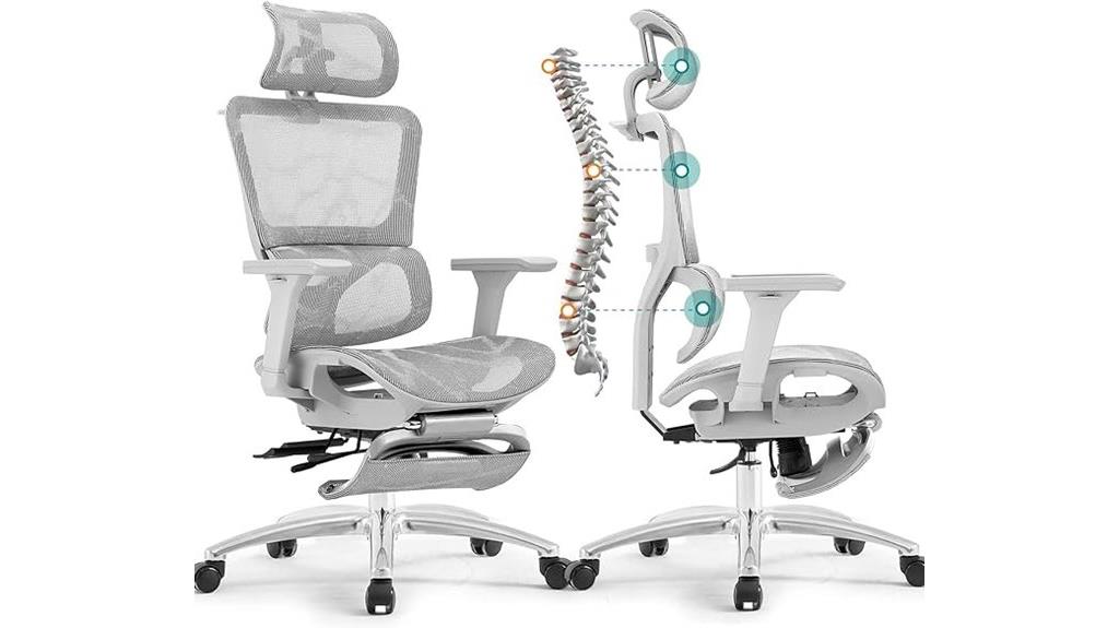 ergonomic chair with lumbar support