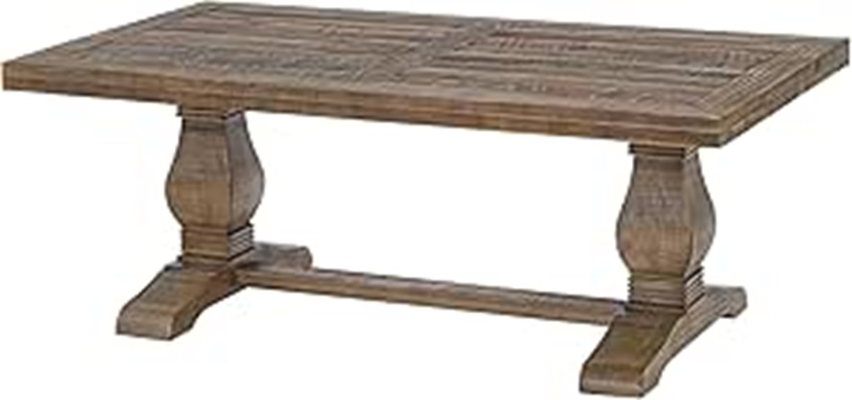 farmhouse style coffee table