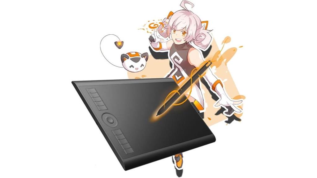 gaomon m10k drawing tablet