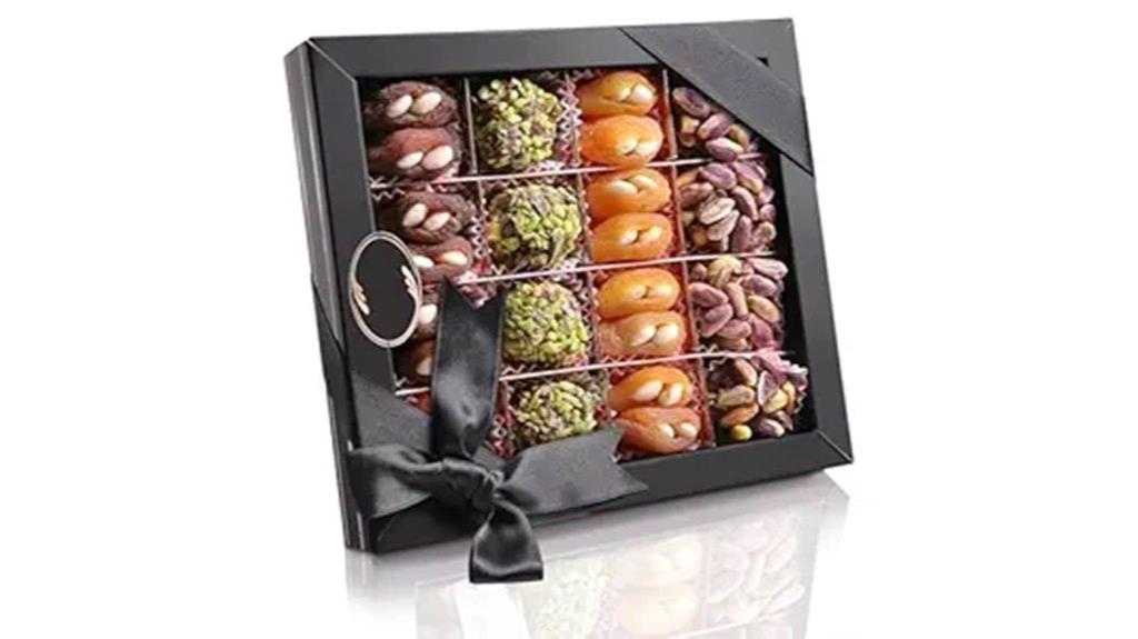 gourmet chocolate and dates