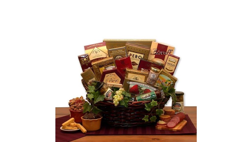 gourmet food gift basket