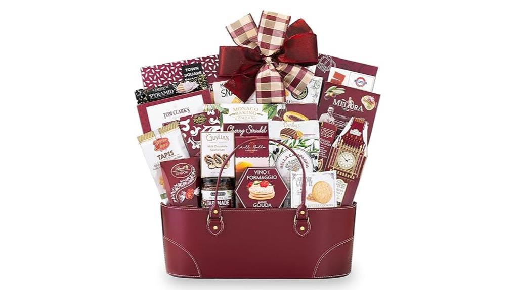 gourmet gift basket selection