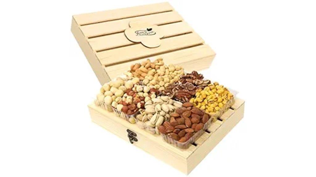 gourmet nut gift box