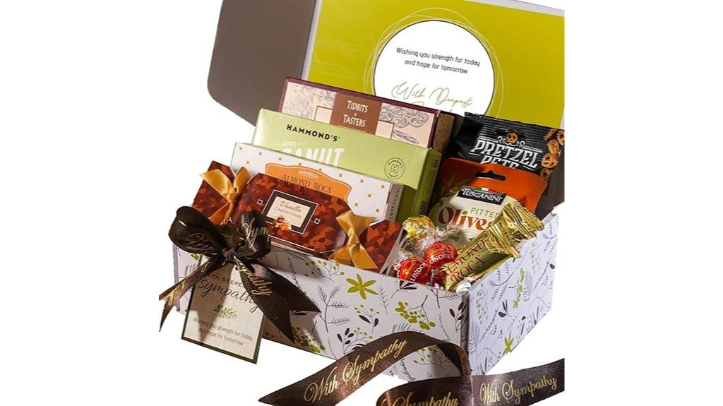 gourmet sympathy gift box