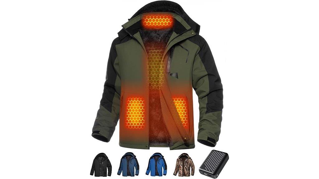 graphene heated men s jacket