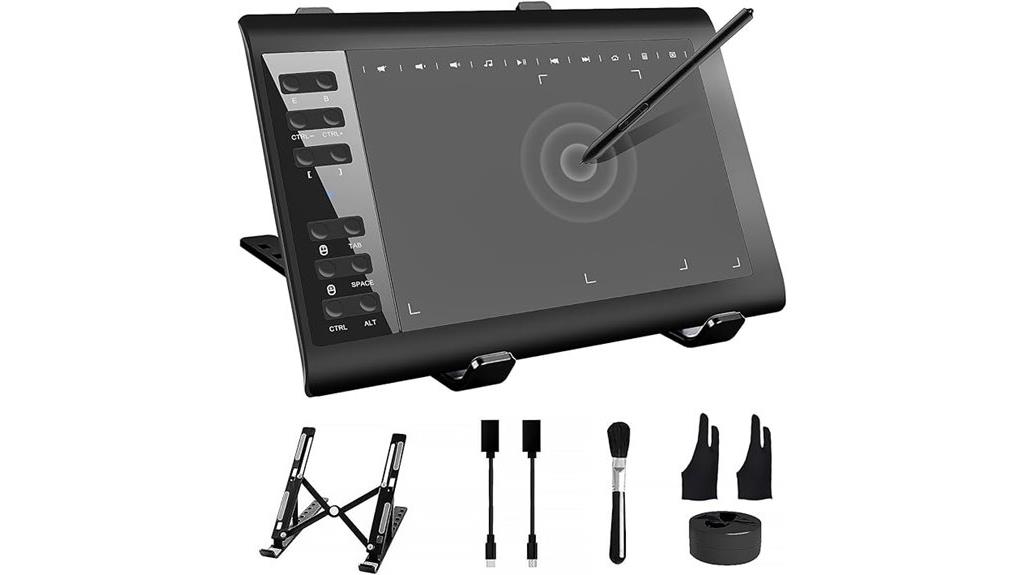 graphics tablet with stand