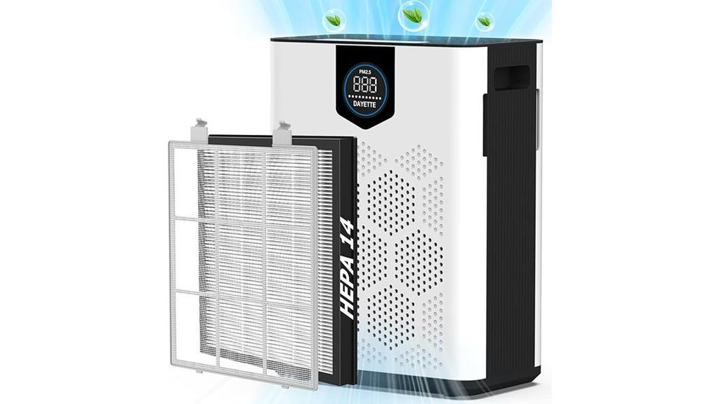 h14 hepa air purifiers