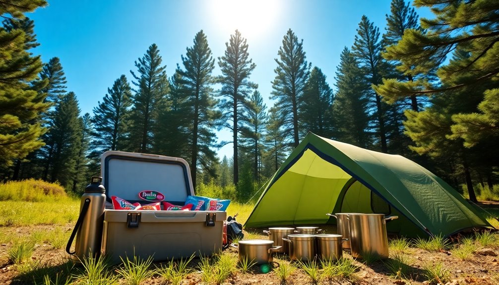 halal camping gear selection