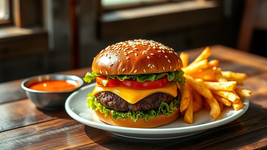 halal certified fast food burger