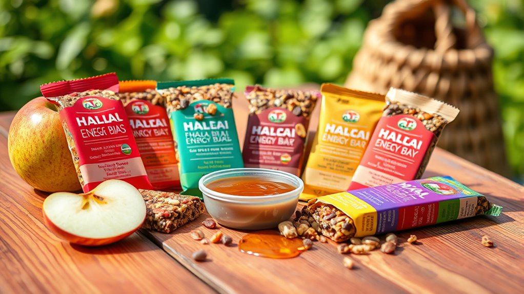 halal certified nutritious energy bars