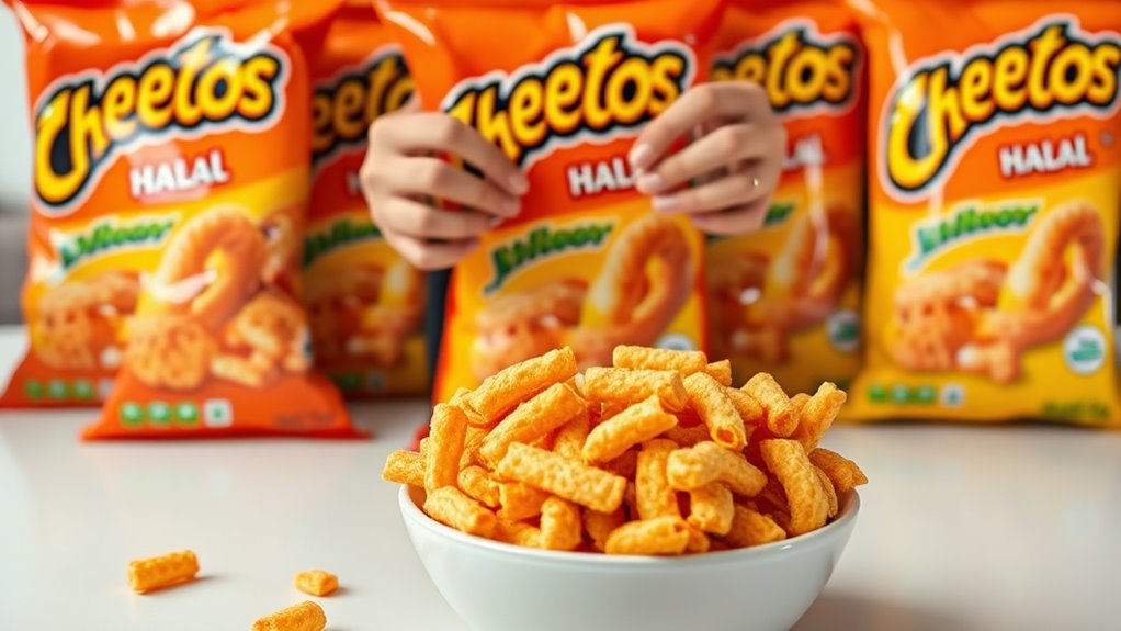 halal cheetos snack review